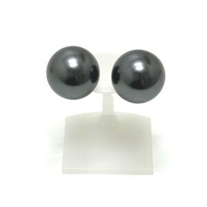 DIOR Silver Pearl Earrings